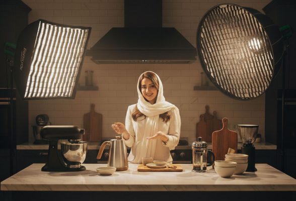 نورپردازی تولید محتوا اینستاگرام